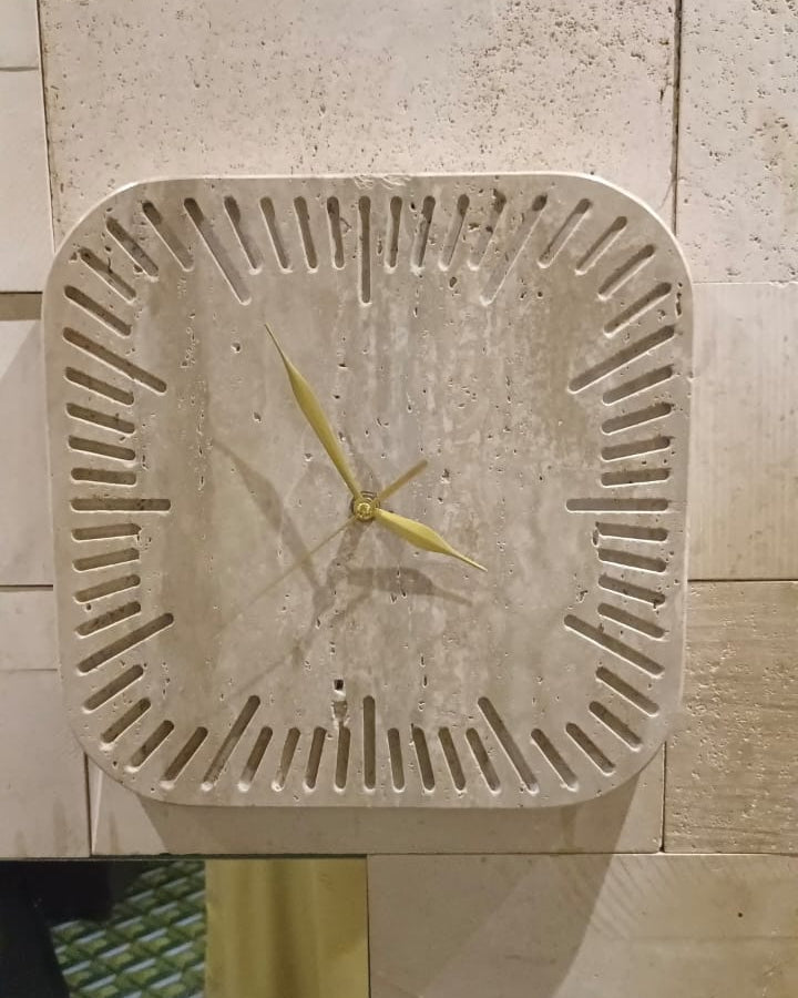 Natural Stone Wall Clock