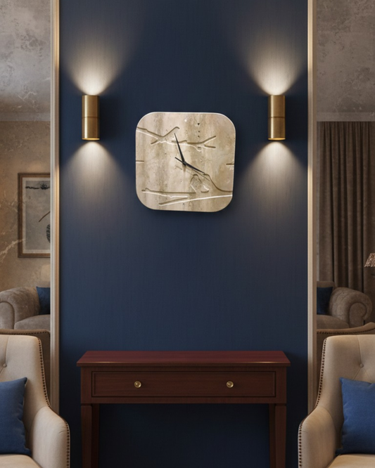 Natural Stone Wall Clock