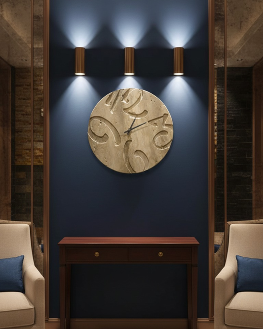 Natural Stone Wall Clock