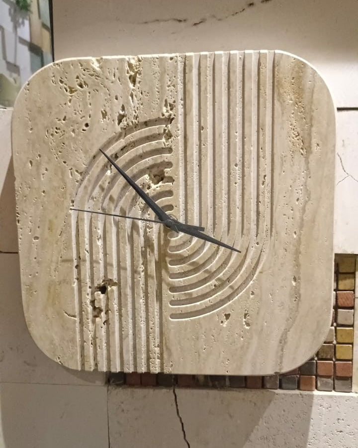 Natural Stone Wall Clock
