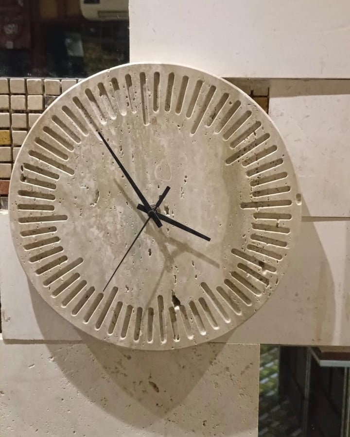 Natural Stone Wall Clock