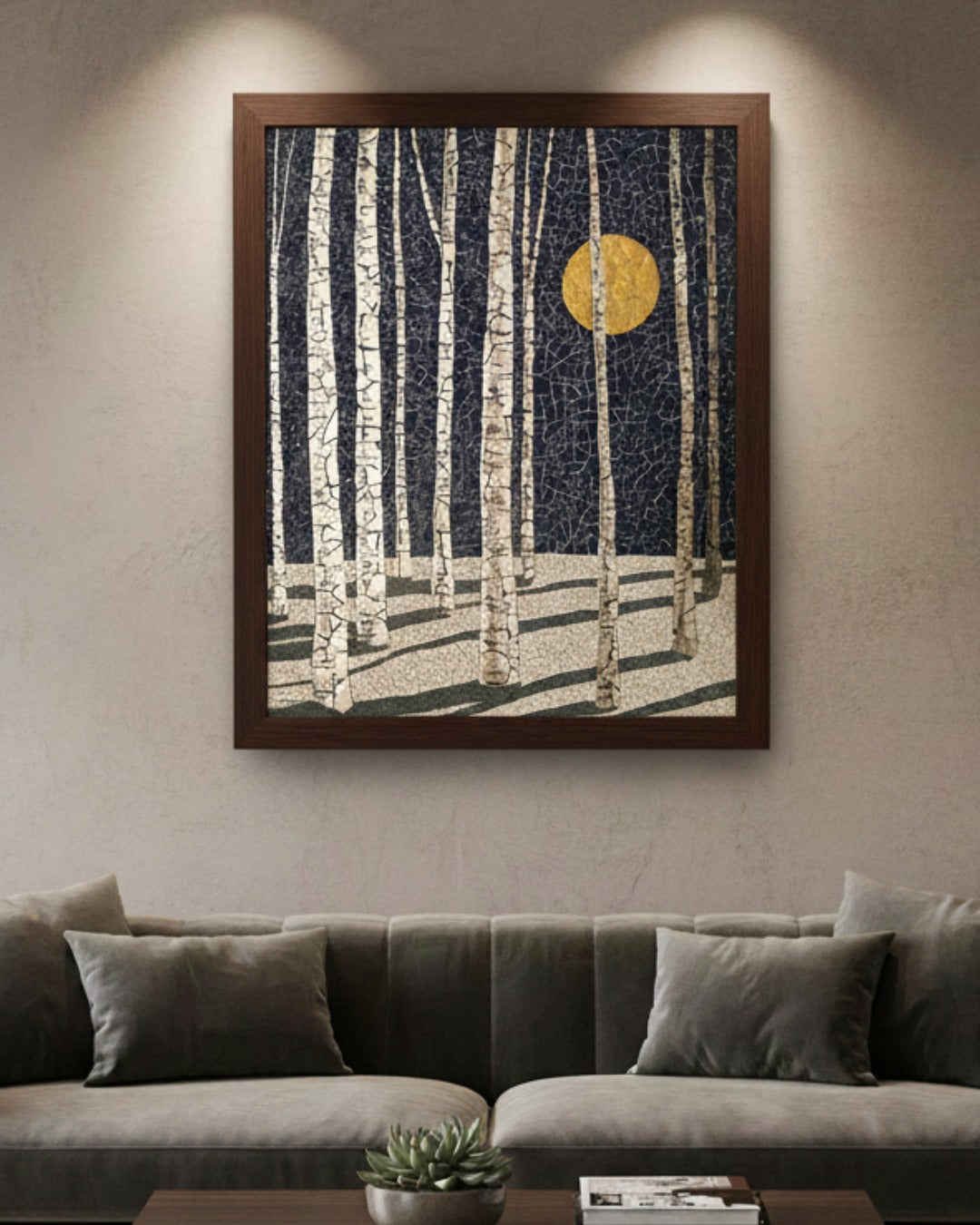 GLASS WALL ART (CUSTOMIZE SIZES)